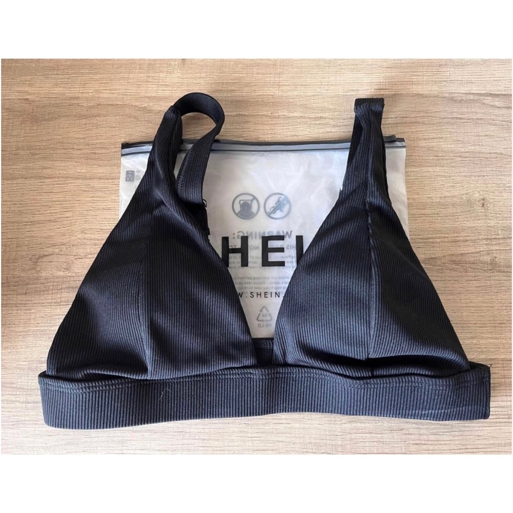New Black Triangle Bikini Top Swimsuit